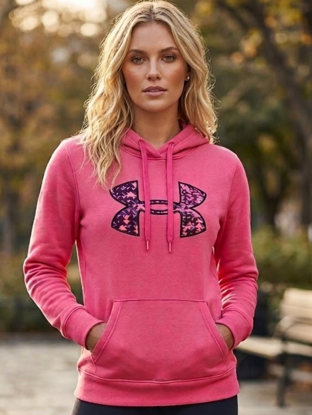 Under Armour Big Logo Design Hoodie